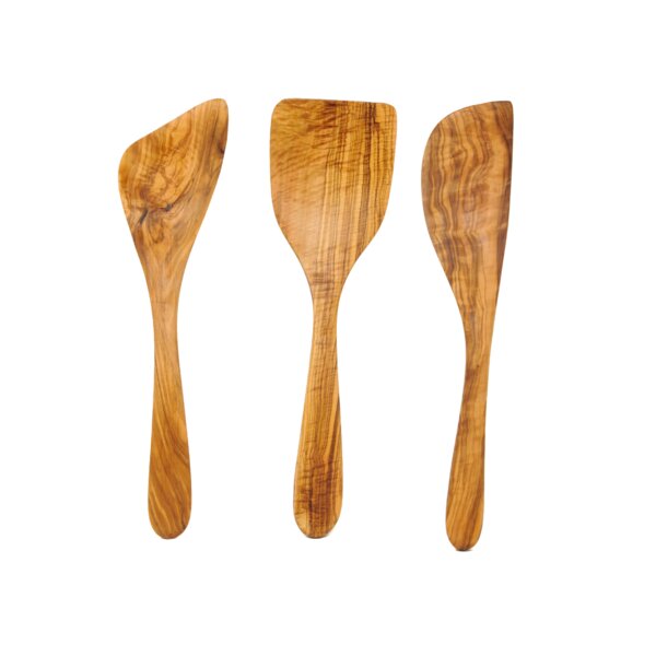 Beldi Nest Piece Olive Wood Spatula Set Wayfair